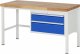 Werkbank höhenverstellbar 8223A1 | B1500xT700xH840-1040mm | 2xSchublade-TA