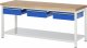 Werkbank 8003A6 | B2000xT700xH840mm | 3xSchublade-TA Werkbank 8003A6 | B2000xT700xH840mm | 3xSchublade-TA