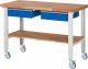 Fahrbare Werkbank (höhenverstellbar) 7002A7 | B1500xT700xH950-1000mm | 4LR