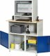 Computer-Tisch 1023 mit Monitorgehäuse T550mm | B1100xT790xH1840mm | stationär Computer-Tisch 1023 mit Monitorgehäuse T550mm | B1100xT790xH1840mm | stationär