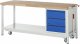 Werkbank mit Fahrgestell 8157I6 | B2000xT700xH880mm | 3xSchublade-TA Werkbank mit Fahrgestell 8157I6 | B2000xT700xH880mm | 3xSchublade-TA