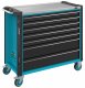 HAZET Werkstattwagen Assistent 179NXXL ∙ einzeln 179NXXL-7 ∙ L x B x H: 1133 mm x 518 mm x 1020 mm ∙ Schubladen | flach: 5× 81 x 