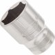 VIGOR Sechskant Steckschlüsseleinsatz ∙ V2567N ∙ 1/2 Zoll (12,5 mm) Vierkant hohl ∙ Außen Sechskant Profil ∙ SW 21 mm