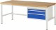 Werkbank höhenverstellbar 8226A1 | B2000xT900xH840-1040mm | 3xSchublade-TA Werkbank höhenverstellbar 8226A1 | B2000xT900xH840-1040mm | 3xSchublade-TA