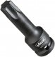 VIGOR T Schlagschrauber Schraubendreher-Einsatz ∙ V7017-T70 ∙ 1/2 Zoll (12,5 mm) Vierkant hohl ∙ Innen TORX® Profil ∙ SW T70