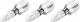 HAZET Bit 2216N-PZ1/3 ∙ 1/4 Zoll (6,3 mm) Sechskant massiv ∙ Pozidriv Profil PZ ∙ 3-teilig ∙ SW PZ1
