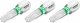 HAZET Bit 2223N-T25/3 ∙ 1/4 Zoll (6,3 mm) Sechskant massiv ∙ Innen TORX® Profil ∙ 3-teilig ∙ SW T25
