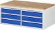 Schubladenschrank LL2.3.3 | B1145xT650xH465mm | B-Top-25mm | 6xSchublade-VA Schubladenschrank LL2.3.3 | B1145xT650xH465mm | B-Top-25mm | 6xSchublade-VA