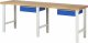 Werkbank höhenverstellbar 7001A1 | B2500xT700xH790-1140mm | 2xSchublade-TA Werkbank höhenverstellbar 7001A1 | B2500xT700xH790-1140mm | 2xSchublade-TA