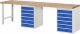 Werkbank 7516A8 | B3000xT700xH840mm | 12xSchublade-TA Werkbank 7516A8 | B3000xT700xH840mm | 12xSchublade-TA