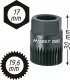 HAZET Keil(rippen)riemenscheibe-Adapter 2592 ∙ 17 mm Außen-Sechskant ∙ Vielzahn Profil ∙ SW 19,6 mm HAZET Keil(rippen)riemenscheibe-Adapter 2592 ∙ 17 mm Außen-Sechskant ∙ Vielzahn Profil ∙ SW 19,6 mm