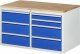 Schubladenschrank LL3.0.1 | B1145xT650xH645mm | B-Top-25mm | 7xSchublade-TA Schubladenschrank LL3.0.1 | B1145xT650xH645mm | B-Top-25mm | 7xSchublade-TA