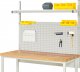 System-Aufbau - Komplettset 01 | für Produktbreite 1500 mm | RAL7035/RAL7035