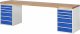 Werkbank 7515A3 | B3000xT700xH890mm | 12xSchublade-TA Werkbank 7515A3 | B3000xT700xH890mm | 12xSchublade-TA
