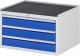 Schubladenschrank XL2.3 | B770xT650xH465mm | MT-Top-25mm | 3xSchublade-VA Schubladenschrank XL2.3 | B770xT650xH465mm | MT-Top-25mm | 3xSchublade-VA