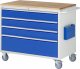Montagewagen XXL5.3 | B1145xT650xH975mm | 4xSchublade-VA | B-Top-25mm