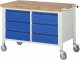 Fahrbare Werkbank 8473I2 | B1250xT700xH880mm | 6xSchublade-TA Fahrbare Werkbank 8473I2 | B1250xT700xH880mm | 6xSchublade-TA