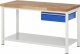 Werkbank höhenverstellbar 8001A6 | B1500xT700xH840-1040mm | 1xSchublade-TA Werkbank höhenverstellbar 8001A6 | B1500xT700xH840-1040mm | 1xSchublade-TA