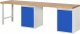 Werkbank 7501A8 | B3000xT700xH890mm | 2xTür Werkbank 7501A8 | B3000xT700xH890mm | 2xTür