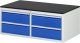 Schubladenschrank LL2.0.0 | B1145xT650xH460mm | M-Top-22mm | 4xSchublade-TA Schubladenschrank LL2.0.0 | B1145xT650xH460mm | M-Top-22mm | 4xSchublade-TA