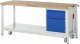Werkbank mit Fahrgestell 8152I6 | B2000xT700xH880mm | 1xSchublade-TA | 1xTür Werkbank mit Fahrgestell 8152I6 | B2000xT700xH880mm | 1xSchublade-TA | 1xTür