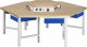 Gruppenwerkbank 401-EA | B2700xT2340xH790-1140mm | 6x1Schublade-TA Gruppenwerkbank 401-EA | B2700xT2340xH790-1140mm | 6x1Schublade-TA