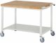 Fahrbare Werkbank 8000 | B1250xT900xH880mm | Ablageboden Metall