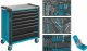 HAZET Werkstattwagen Assistent 179NXL ∙ Sortiment 179NXL-7/265 ∙ 265-teilig ∙ Schubladen | flach: 5× 81 x 696 x 398 mm ∙ Schublad
