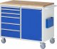 Montagewagen LL5.24.12 | B1145xT650xH975mm | 6xSchublade-TA | 1xTür | B-Top-25mm