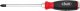VIGOR Kreuzschlitz Schraubendreher mit Schlagkappe ∙ mit Antriebsvierkant ∙ V5010-PH3 ∙ Kreuzschlitz Profil PH ∙ SW PH3