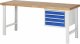 Werkbank 7133A1 | B2000xT700xH840mm | 4xSchublade-TA Werkbank 7133A1 | B2000xT700xH840mm | 4xSchublade-TA