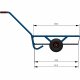 Handwagen 4092P - PU-Räder Ø260 mm