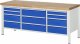 Werkbank 8757A2 | B2000xT700xH840mm | 11xSchublade-TA