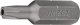 HAZET 5-Stern Bit 2225-20H ∙ 1/4 Zoll (6,3 mm) Sechskant massiv ∙ Innen 5-Stern Profil mit Zapfen ∙ SW 20H