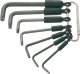 HAZET Winkelschraubendreher Satz 2115-T/7R ∙ Innen TORX® Profil ∙ 7-teilig ∙ T8 ∙ T10 ∙ T15 ∙ T20 ∙ T25 ∙ T30 ∙ T40