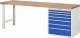 Werkbank 7617A1 | B2500xT700xH890mm | 7xSchublade-TA Werkbank 7617A1 | B2500xT700xH890mm | 7xSchublade-TA