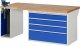 Werkbank 7710A2 | B2000xT900xH890mm | 4xSchublade-TA | 1xSSKL Werkbank 7710A2 | B2000xT900xH890mm | 4xSchublade-TA | 1xSSKL