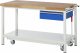 Werkbank mit Fahrgestell 8001 | B1500xT700xH880mm | 1xSchublade-TA Werkbank mit Fahrgestell 8001 | B1500xT700xH880mm | 1xSchublade-TA