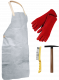 Schweißerset - Schürze | Handschuhe | Hammer | Bürste Schweißerset - Schürze | Handschuhe | Hammer | Bürste
