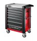 Werkstattwagen 95/7 PRO 7 Schubl. 496 x 827 x 1020 mm  rot | RAL 3020; schwarz | RAL 9005