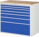 Schubladenschrank XXL7.9 | B1145xT650xH1035mm | B-Top-25mm | 7xSchublade-VA Schubladenschrank XXL7.9 | B1145xT650xH1035mm | B-Top-25mm | 7xSchublade-VA