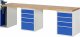 Werkbank 7510A9 | B3000xT700xH890mm | 8xSchublade-TA | 1xSSKL Werkbank 7510A9 | B3000xT700xH890mm | 8xSchublade-TA | 1xSSKL