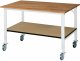 Fahrbarer Arbeitstisch (HV) Tom - KM-01 | B1500xT1000xH910-1230mm | B-Platte-25mm