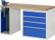 Werkbank 7610A2 | B1500xT700xH840mm | 4xSchublade-TA | 1xSSKL