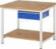 Werkbank höhenverstellbar 8001A7 | B1000xT900xH840-1040mm | 1xSchublade-TA Werkbank höhenverstellbar 8001A7 | B1000xT900xH840-1040mm | 1xSchublade-TA