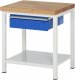 Werkbank höhenverstellbar 8001A6 | B750xT700xH840-1040mm | 1xSchublade-TA Werkbank höhenverstellbar 8001A6 | B750xT700xH840-1040mm | 1xSchublade-TA