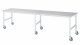 Fahrbarer Arbeitstisch (HV) Tom (6 LR) | B4000xT1000xH910-1230mm | M-Platte-22mm
