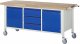 Fahrbare Werkbank 8569I2 | B2000xT700xH880mm | 3xSchublade-TA | 2xTür Fahrbare Werkbank 8569I2 | B2000xT700xH880mm | 3xSchublade-TA | 2xTür