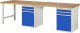 Werkbank 7503A8 | B3000xT900xH890mm | 4xSchublade-TA | 2xTür Werkbank 7503A8 | B3000xT900xH890mm | 4xSchublade-TA | 2xTür