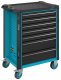 HAZET Werkstattwagen Assistent 179N ∙ einzeln 179N-7 ∙ L x B x H: 785 mm x 518 mm x 1020 mm ∙ Schubladen | flach: 5× 81 x 522 x 3